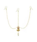 Gold Plated Maang Tikka Matha Patti For Women/Girls