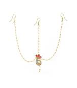 Gold Plated Maang Tikka Matha Patti For Women/Girls