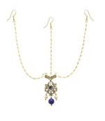 Gold Plated Maang Tikka Matha Patti For Women/Girls