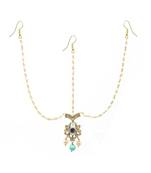 Gold Plated Maang Tikka Matha Patti For Women/Girls