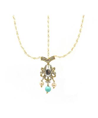 Gold Plated Maang Tikka Matha Patti For Women/Girls 2