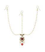 Gold Plated Maang Tikka Matha Patti For Women/Girls