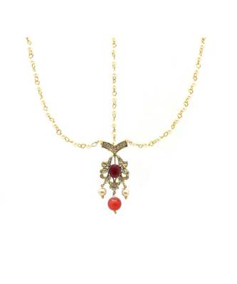 Gold Plated Maang Tikka Matha Patti For Women/Girls 2