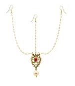 Gold Plated Maang Tikka Matha Patti For Women/Girls