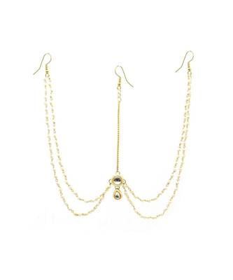 Gold Plated Maang Tikka Matha Patti For Women/Girls 1