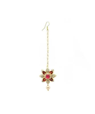 Gold Plated Maang Tikka For Women And Girls 1