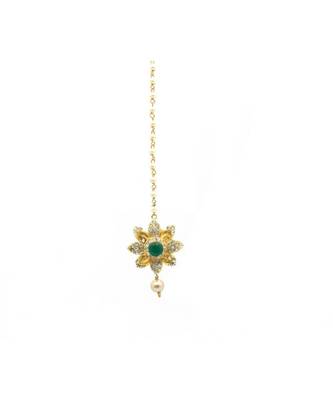 Gold Plated Maang Tikka For Women And Girls 2