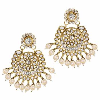 Traditional Kundan Pearl Wedding Choker Bridal Necklace Set Earrings & Maang Tikka For Women 5