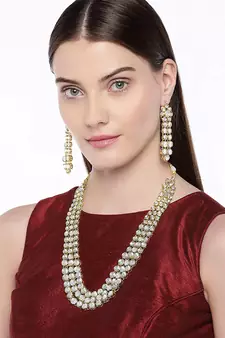 Traditional Kundan Jewellery Set For Women