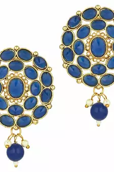 Traditional Deepika Style Bridal Pearl Choker Necklace Set With Maang Tikka