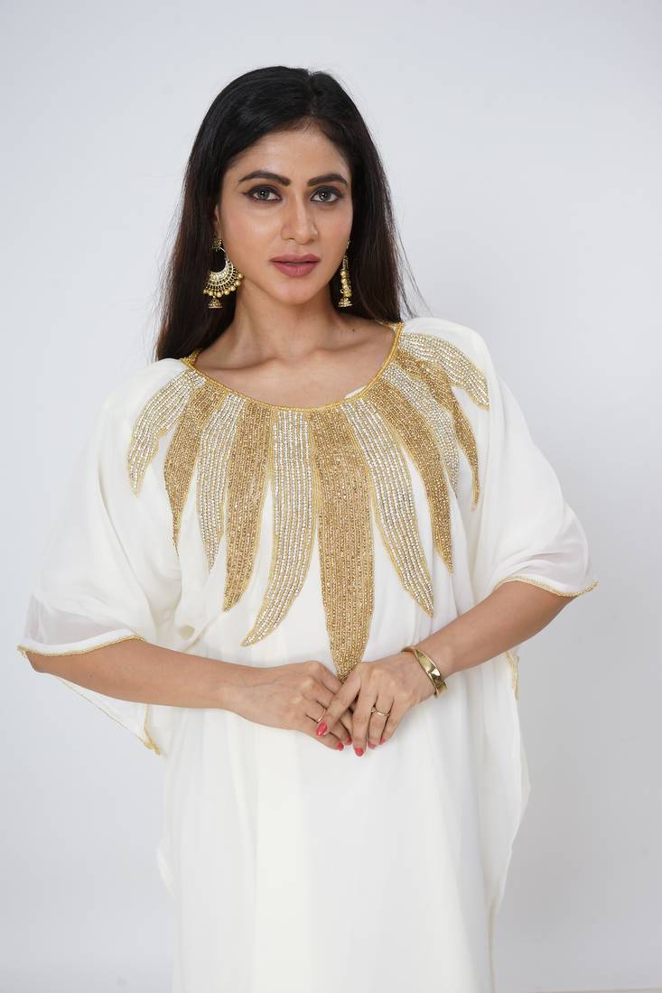 Dubai Kaftan Women Dress Long Gown Farasha Morocco Wear