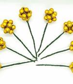 Gold hair-accessories