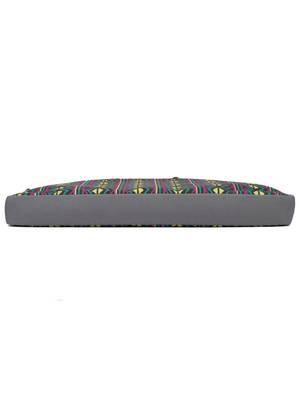 Neon Grey and Multicoloured Printed Polyester Laptop bag 6