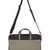Streak Brown and Multicoloured Striped Polyester Laptop bag