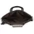 Streak Brown and Multicoloured Striped Polyester Laptop bag