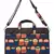 Strix Brown and Multicoloured Printed Polyester Laptop bag