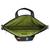 Strix Brown and Multicoloured Printed Polyester Laptop bag
