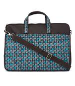 Minikins Brown and Multicoloured Printed Polyester Laptop bag