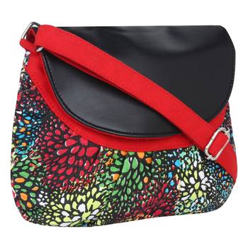 Minikins Multicolor Canvas Sling Bag 2