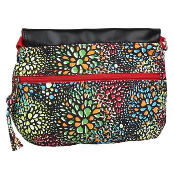 Minikins Multicolor Canvas Sling Bag 3