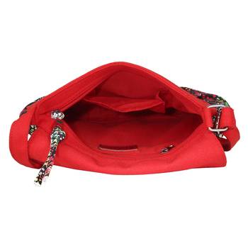 Minikins Multicolor Canvas Sling Bag 5