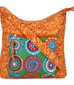 Hybrid Orange Canvas Sling Bag