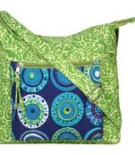 Hybrid Green Canvas Sling Bag