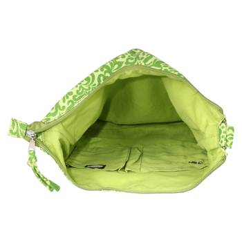 Hybrid Green Canvas Sling Bag 5