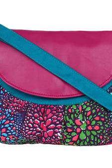 Minikins Blue Canvas Sling Bag