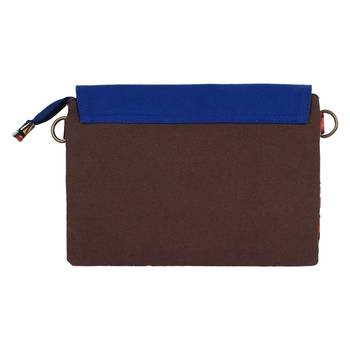 Florid Blue Canvas Sling Bag 3