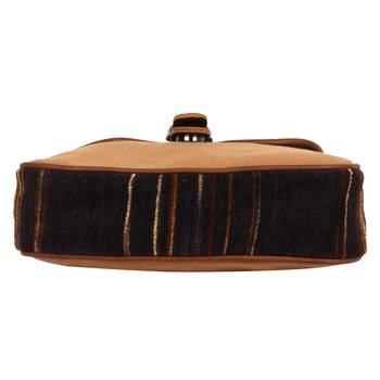 Dash Beige Canvas Sling Bag 5