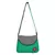Geomet Green Canvas Sling Bag