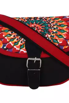 Typic Black Canvas Sling Bag