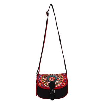 Typic Black Canvas Sling Bag 4