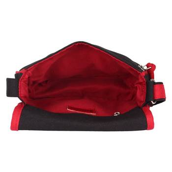 Typic Black Canvas Sling Bag 6