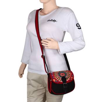 Typic Black Canvas Sling Bag 7