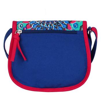 Typic Blue Canvas Sling Bag 3
