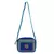 Minikins Blue Jacquard Sling Bag