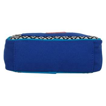 Minikins Blue Jacquard Sling Bag 5