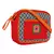 Minikins Orange Jacquard Sling Bag