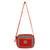 Minikins Orange Jacquard Sling Bag