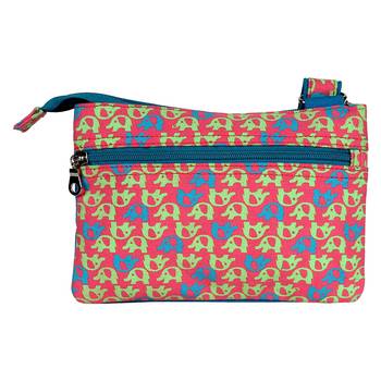 Minikins Pink Canvas Sling Bag 3