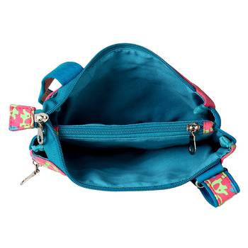Minikins Pink Canvas Sling Bag 5