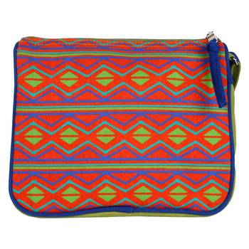 Geomet Green Canvas Sling Bag 3