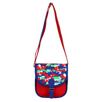 Redherring Red Canvas Sling Bag 1
