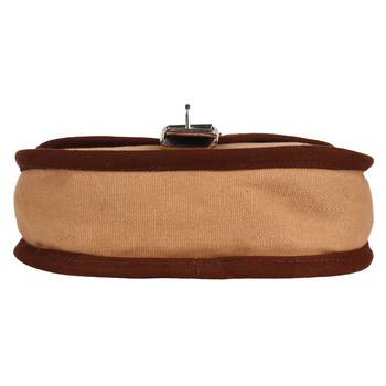 Redherring Brown Canvas Sling Bag 5