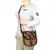 Redherring Brown Canvas Sling Bag