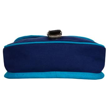 Florid Blue Canvas Sling Bag 5