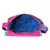 Geomet Pink Canvas Sling Bag