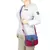 Geomet Pink Canvas Sling Bag